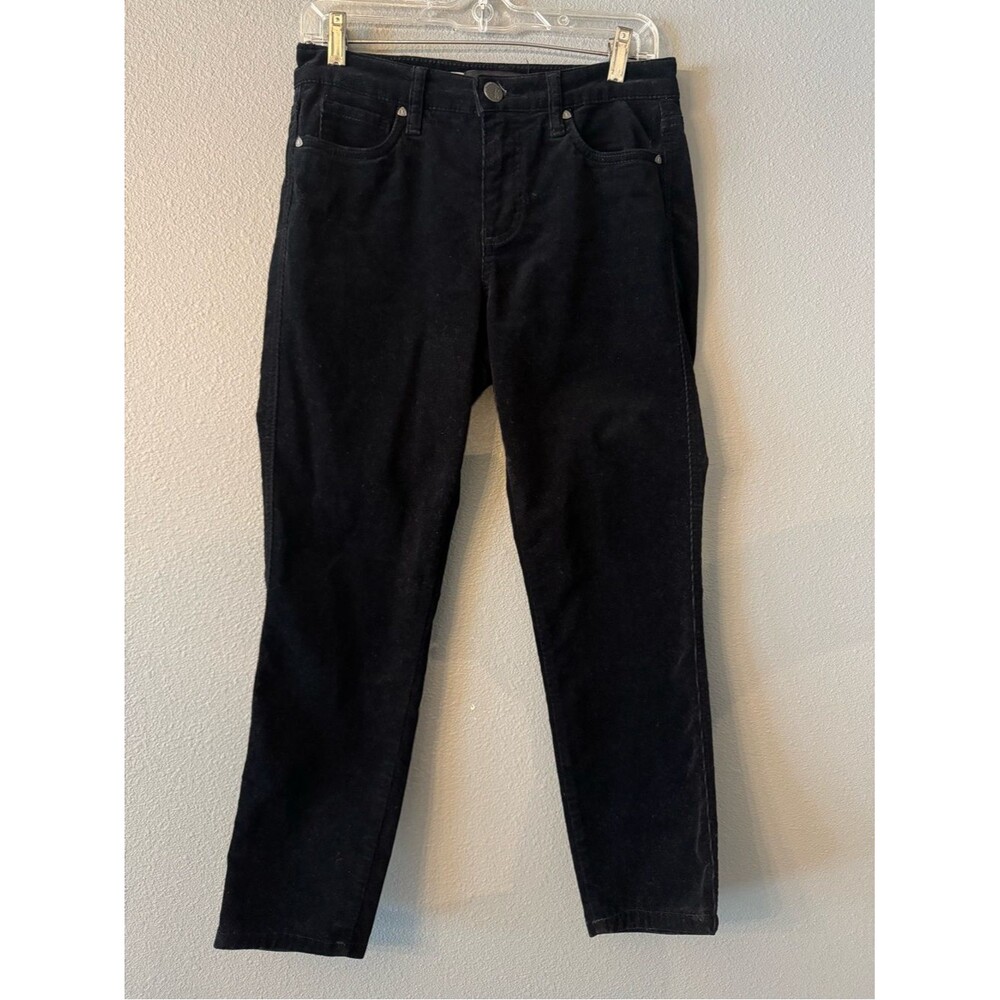 KUT From The Kloth Diana Fab Ab Skinny Corduroy Pants Women’s Black High Rise